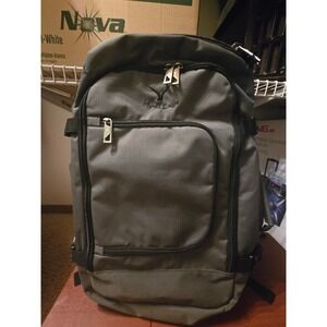 Hynes Eagle Travel Backpack Gray Carry On Luggage Bag with Compression Straps‎